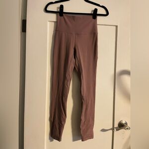 EUC Lululemon Align HR Pant 25” Twilight Rose
